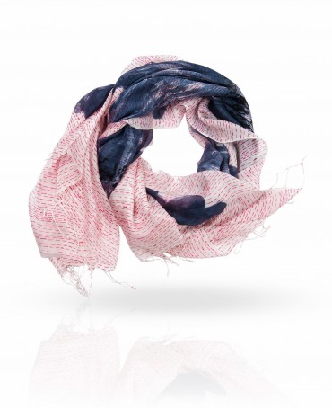 Палантин Женский S-SUNFL/PINK